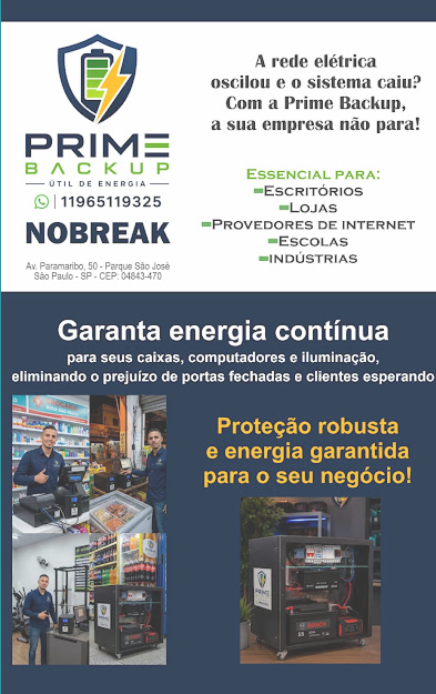 Nobreak Prime Backup